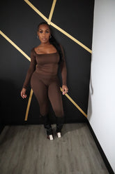 Shape Wear 2 PC Set - Brown